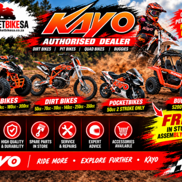 Full Range of KAYO Bikes Available